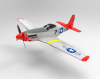 Samolot RC MUSTANG P51D 750mm PNP Bezszczotkowy